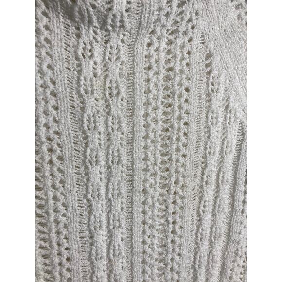 Lou & Grey White Crochet Sweater - Picture 3 of 5